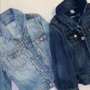 Toddler jean jackets